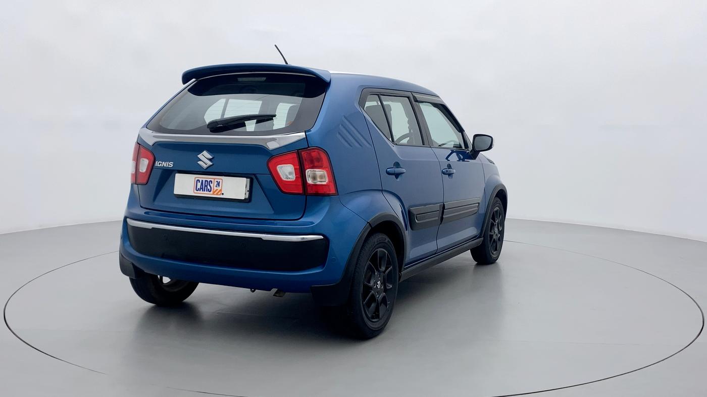 2018 Maruti IGNIS ALPHA 1.2 K12 AMT, Petrol, Automatic, 34,509 km, Right Back Diagonal