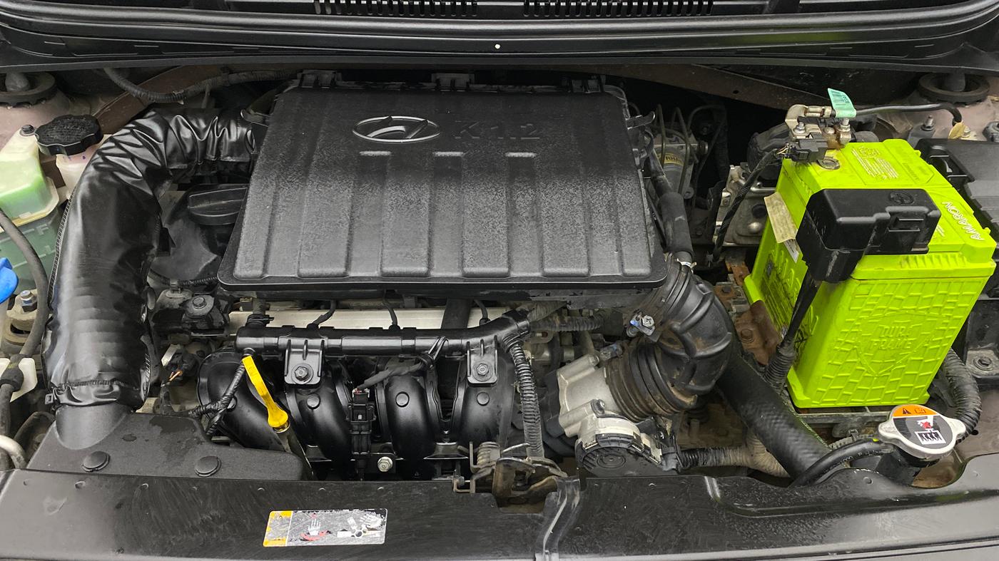 2020 Hyundai AURA SX 1.2, Petrol, Manual, 75,104 km, Engine View