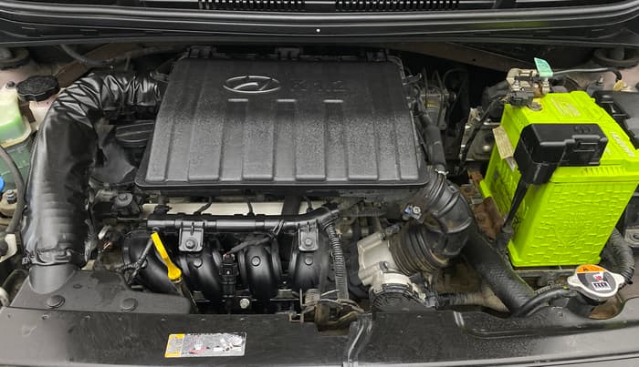 2020 Hyundai AURA SX 1.2, Petrol, Manual, 75,427 km, Engine View