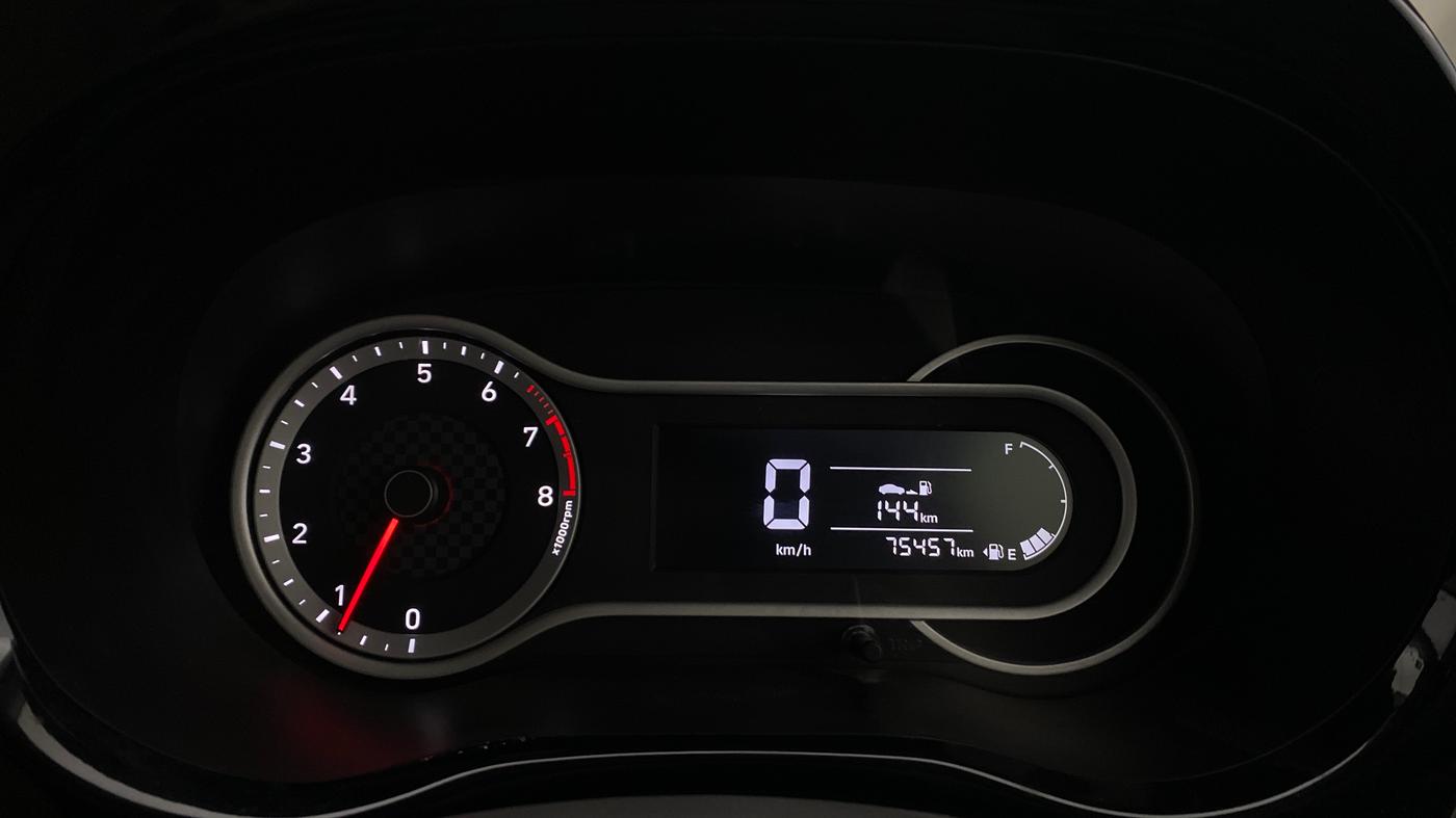 2020 Hyundai AURA SX 1.2, Petrol, Manual, 75,104 km, Odometer Image