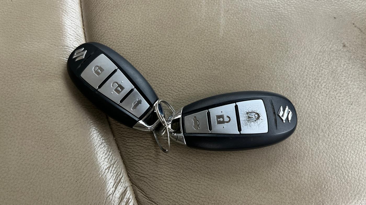 2018 Maruti Ciaz ALPHA  AT 1.4  PETROL, Petrol, Automatic, 69,712 km, Key Close Up