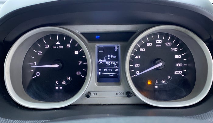 2017 Tata Tiago XZ 1.2 REVOTRON, Petrol, Manual, 90,502 km, Odometer Image
