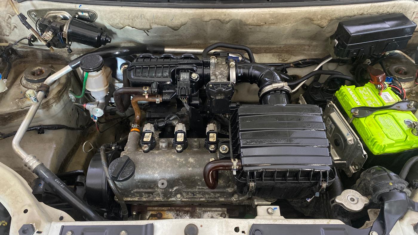 2018 Maruti Alto 800 LXI, Petrol, Manual, 7,826 km, Engine View