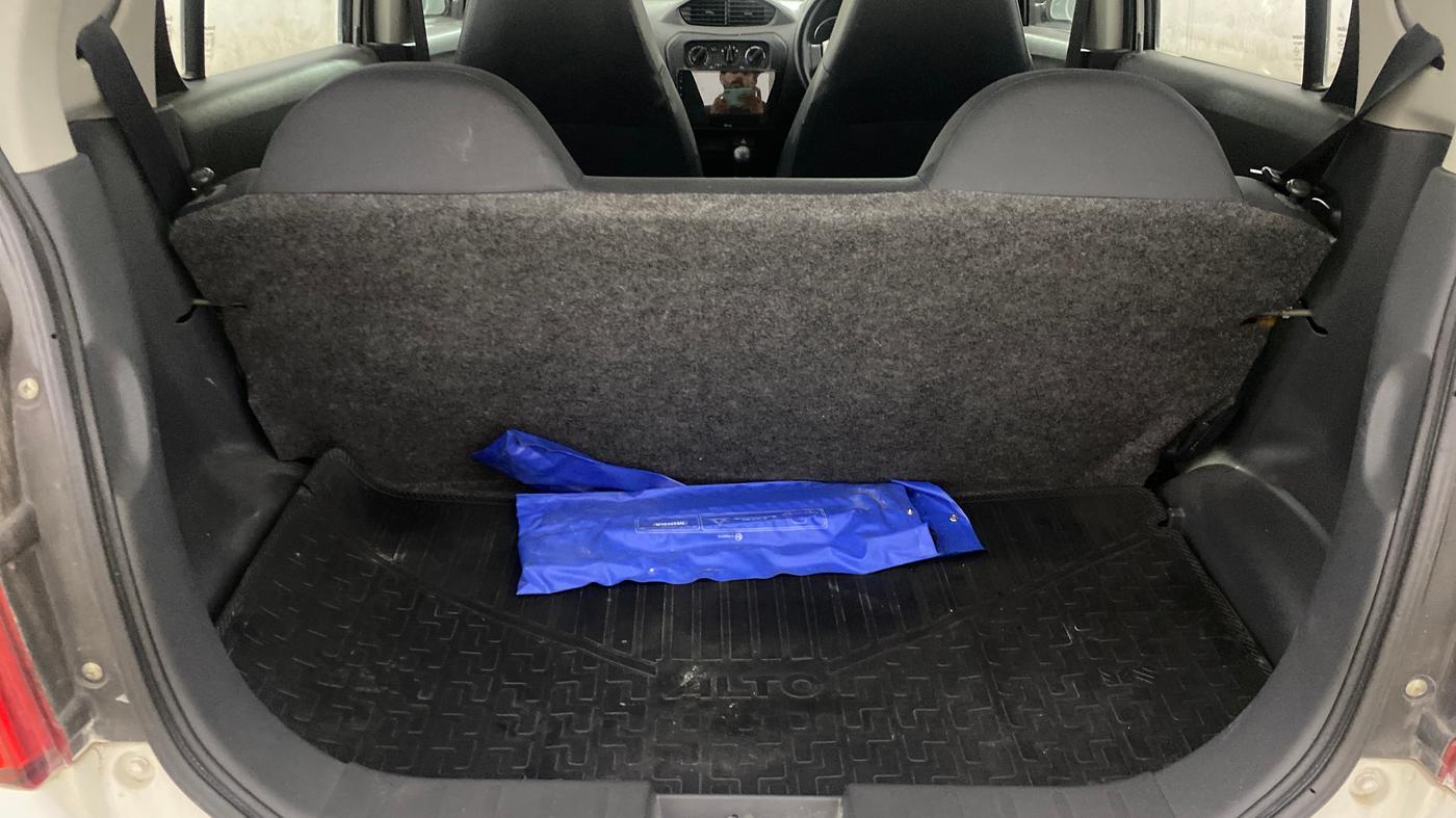 2018 Maruti Alto 800 LXI, Petrol, Manual, 7,826 km, Boot Inside