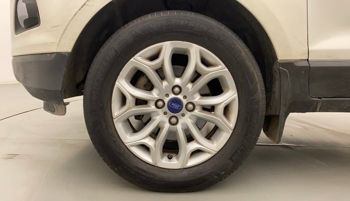 2014 Ford Ecosport TITANIUM 1.0L ECOBOOST, Petrol, Manual, 1,21,782 km, Left Front Wheel