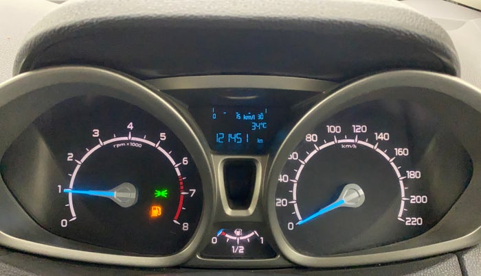 2014 Ford Ecosport TITANIUM 1.0L ECOBOOST, Petrol, Manual, 1,21,782 km, Odometer Image