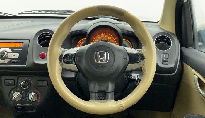 2014 Honda Brio VX MT, Petrol, Manual, 83,184 km, Steering Wheel Close Up