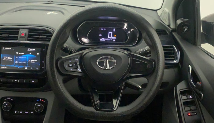 2021 Tata Tiago XZA PLUS PETROL, Petrol, Automatic, 20,798 km, Steering Wheel Close Up