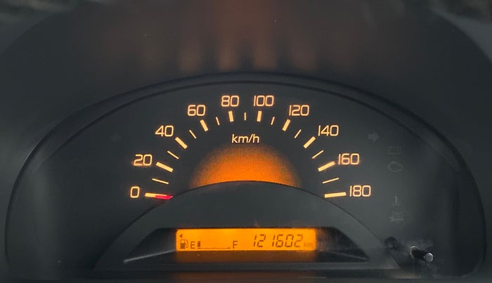 2012 Maruti Wagon R 1.0 LXI CNG, CNG, Manual, 1,21,812 km, Odometer Image