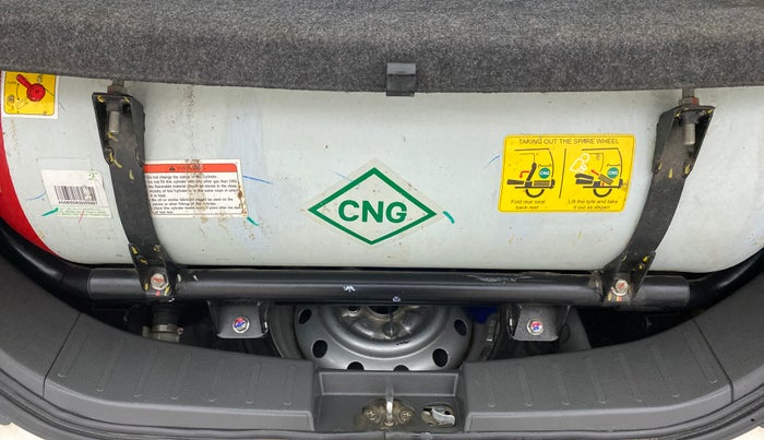 2012 Maruti Wagon R 1.0 LXI CNG, CNG, Manual, 1,21,812 km, Boot Inside