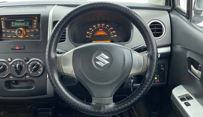 2012 Maruti Wagon R 1.0 LXI CNG, CNG, Manual, 1,21,812 km, Steering Wheel Close Up