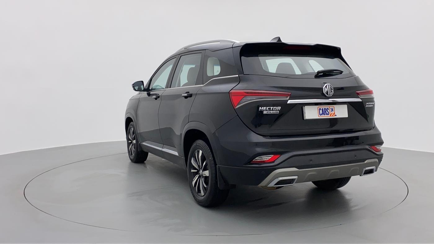 2020 MG HECTOR PLUS SHARP DCT, Petrol, Automatic, 18,504 km, Left Back Diagonal
