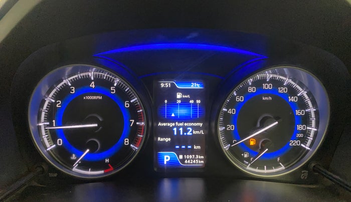 2021 Maruti Baleno ALPHA CVT PETROL 1.2, Petrol, Automatic, 44,244 km, Odometer Image