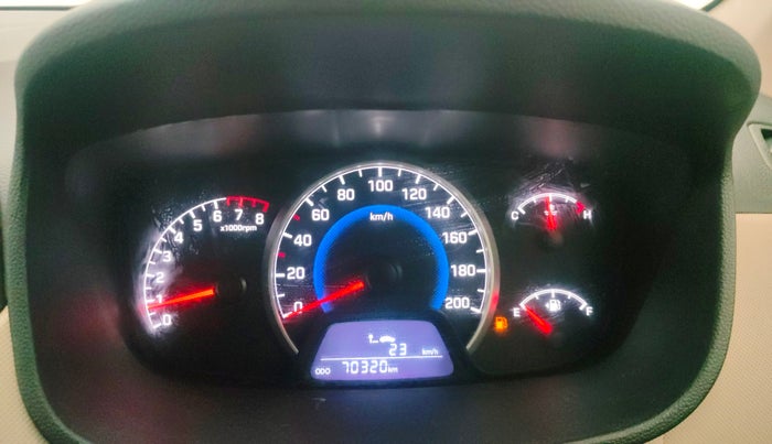 2017 Hyundai Grand i10 SPORTZ (O) 1.2 KAPPA VTVT, Petrol, Manual, 70,307 km, Odometer Image