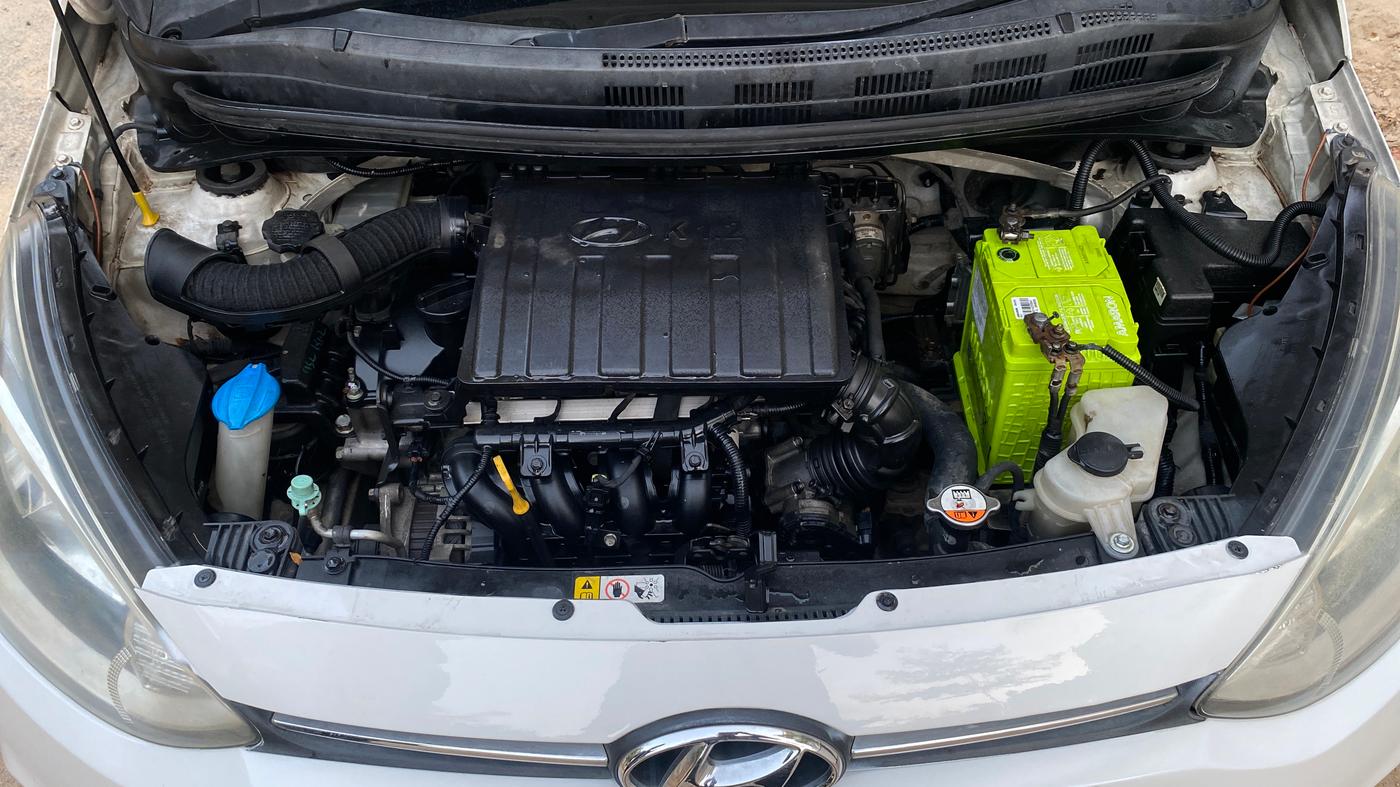 2014 Hyundai Xcent S (O) 1.2, Petrol, Manual, 93,735 km, Engine View