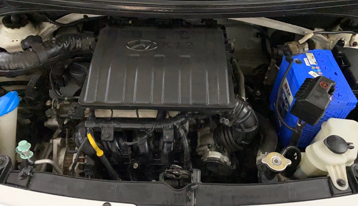 2017 Hyundai Grand i10 SPORTZ (O) 1.2 KAPPA VTVT, Petrol, Manual, 50,093 km, Engine View