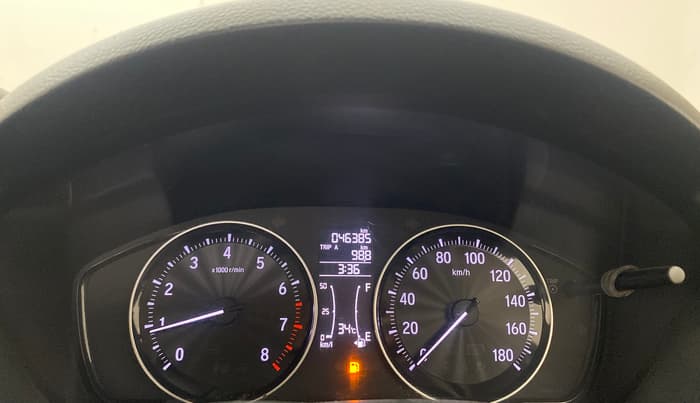2018 Honda Amaze 1.2L I-VTEC VX, Petrol, Manual, 46,368 km, Odometer Image