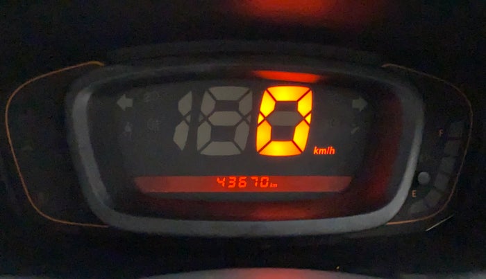 2016 Renault Kwid 1.0 RXT, Petrol, Manual, 44,456 km, Odometer Image