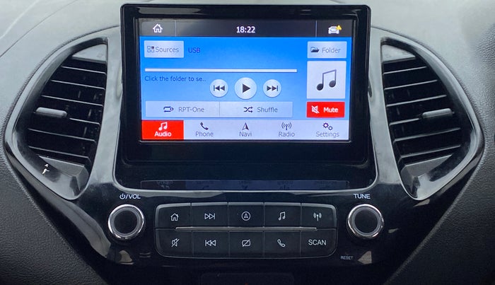 2019 Ford New Figo 1.2 TITANIUM, Petrol, Manual, 48,401 km, Infotainment System
