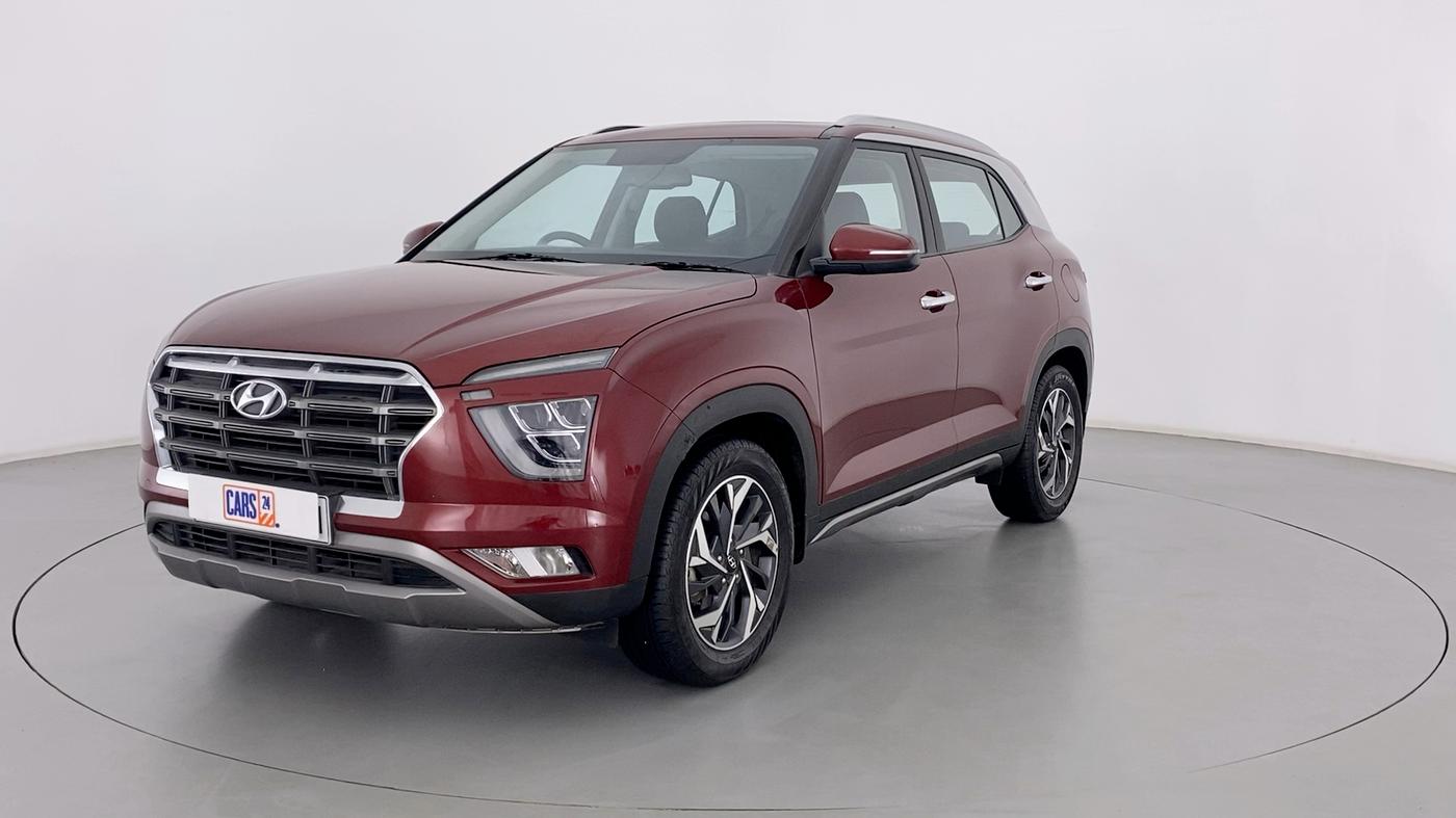 2020 Hyundai Creta 1.5 SX (O) AT, Petrol, Automatic, 13,918 km, Left Front Diagonal