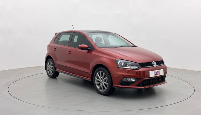 2020 Volkswagen Polo HIGHLINE PLUS 1.0 TSI MT, Petrol, Manual, 27,313 km, Right Front Diagonal