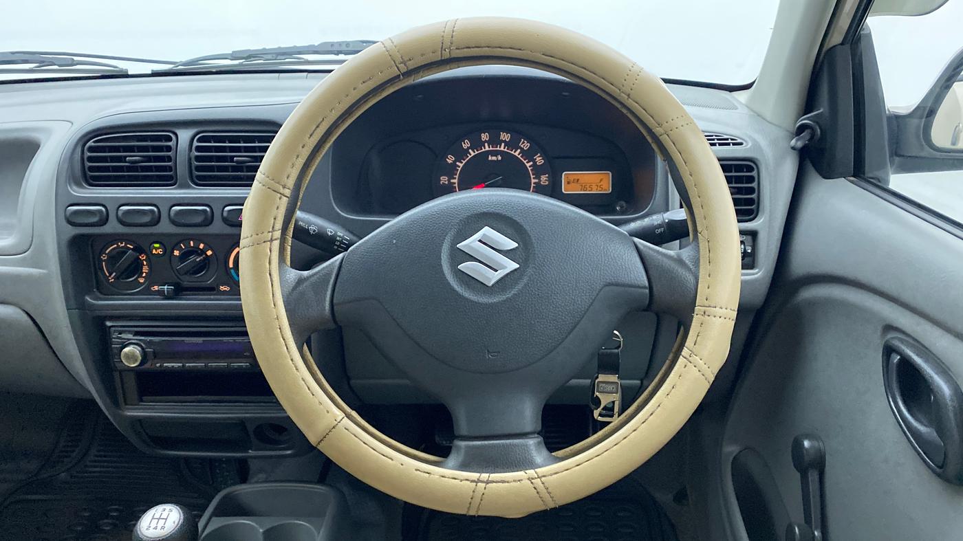 2011 Maruti Alto K10 LXI P, Petrol, Manual, 76,856 km, Steering Wheel Close Up