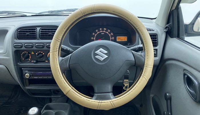 2011 Maruti Alto K10 LXI P, Petrol, Manual, 76,856 km, Steering Wheel Close Up