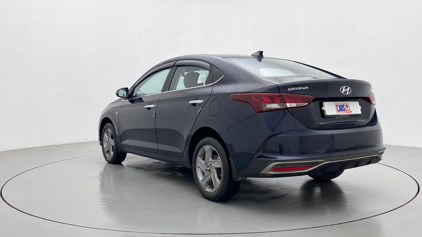 2022 Hyundai Verna SX 1.5 VTVT IVT, Petrol, Automatic, 16,626 km, Left Back Diagonal