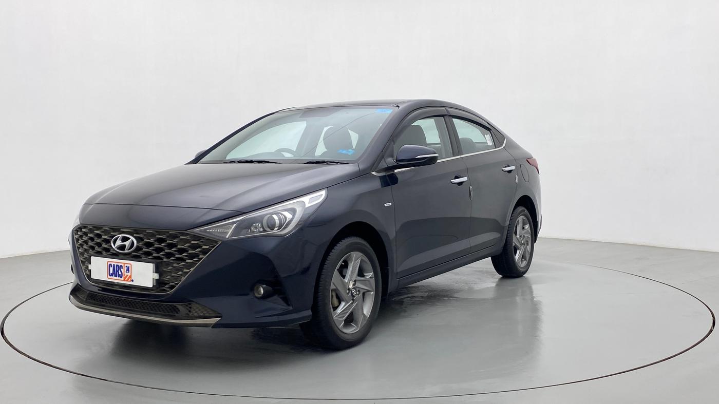 2022 Hyundai Verna SX 1.5 VTVT IVT, Petrol, Automatic, 16,626 km, Left Front Diagonal