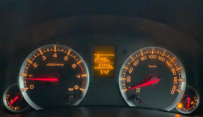 2017 Maruti Swift VXI, Petrol, Manual, 37,343 km, Odometer Image