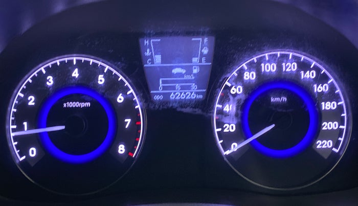 2015 Hyundai Verna 1.6 VTVT SX, Petrol, Manual, 62,728 km, Odometer Image