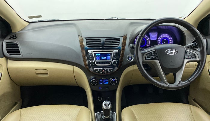 2015 Hyundai Verna 1.6 VTVT SX, Petrol, Manual, 62,728 km, Dashboard