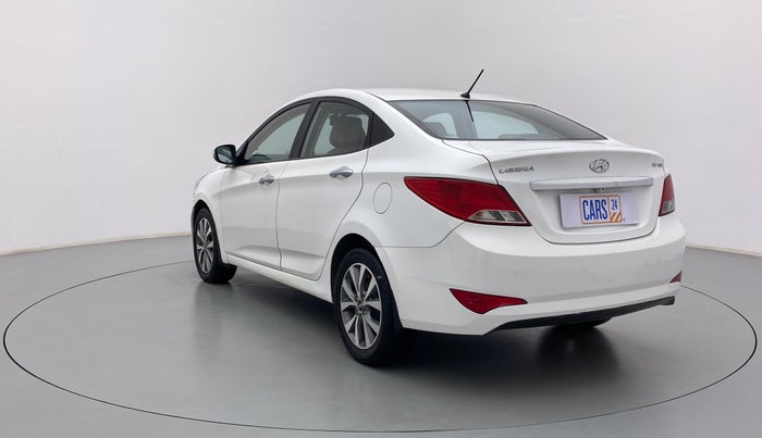 2015 Hyundai Verna 1.6 VTVT SX, Petrol, Manual, 62,728 km, Left Back Diagonal