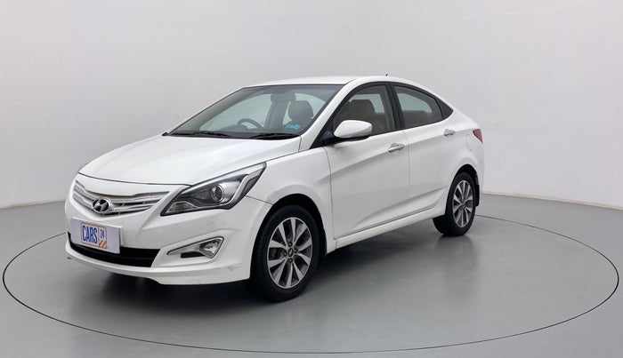 2015 Hyundai Verna 1.6 VTVT SX, Petrol, Manual, 62,728 km, Left Front Diagonal