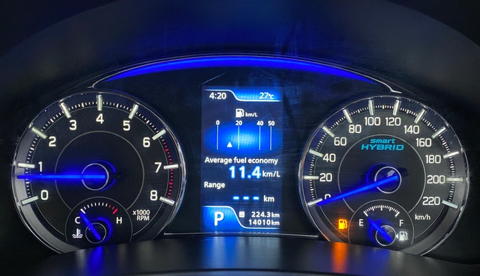 2021 Maruti Ciaz ALPHA  AT 1.5 SHVS PETROL, Petrol, Automatic, 14,010 km, Odometer Image