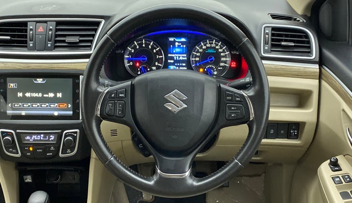2021 Maruti Ciaz ALPHA  AT 1.5 SHVS PETROL, Petrol, Automatic, 14,010 km, Steering Wheel Close Up