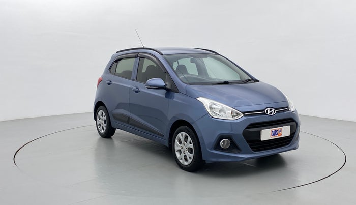 2016 Hyundai Grand i10 SPORTZ 1.2 KAPPA VTVT, Petrol, Manual, 62,920 km, Right Front Diagonal