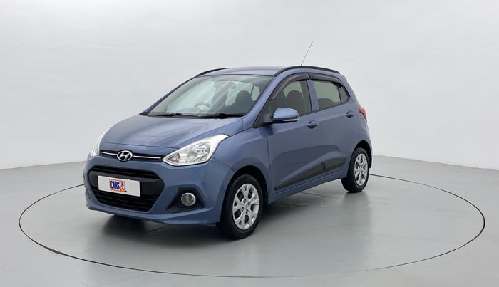 2016 Hyundai Grand i10 SPORTZ 1.2 KAPPA VTVT, Petrol, Manual, 62,920 km, Left Front Diagonal