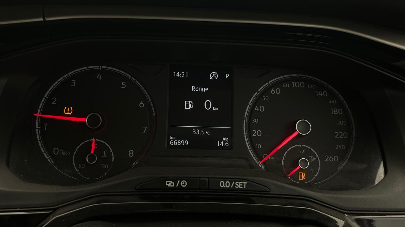 2022 Volkswagen VIRTUS HIGHLINE TSI 1.0 AT, Petrol, Automatic, 66,880 km, Odometer Image