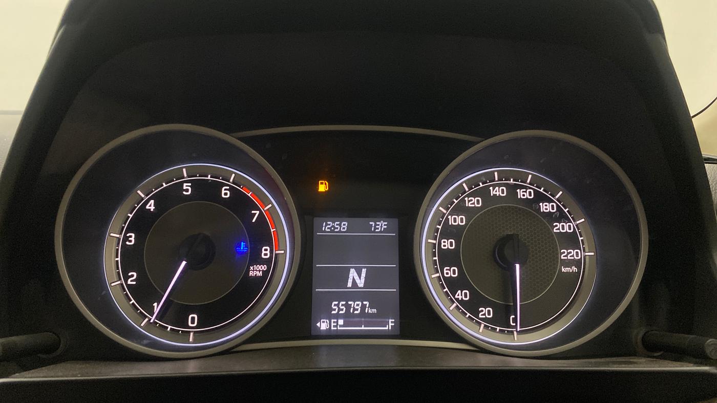 2017 Maruti Dzire ZXI AMT, Petrol, Automatic, 55,772 km, Odometer Image