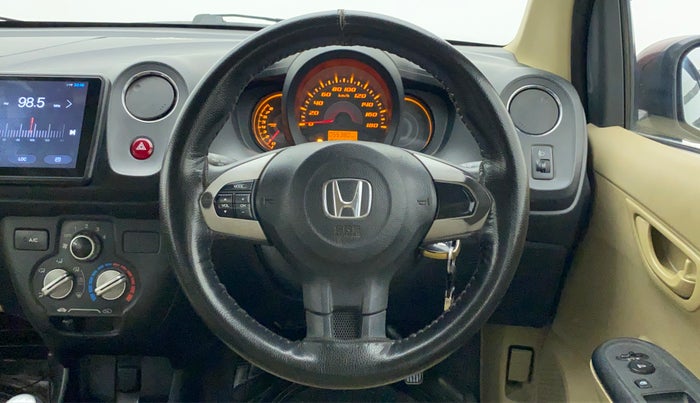 2014 Honda Amaze 1.2 SX MT I VTEC, Petrol, Manual, 55,379 km, Steering Wheel Close Up