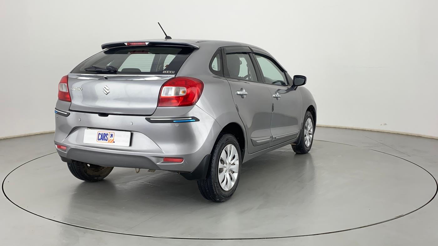 2017 Maruti Baleno DELTA PETROL 1.2, Petrol, Manual, 37,706 km, Right Back Diagonal