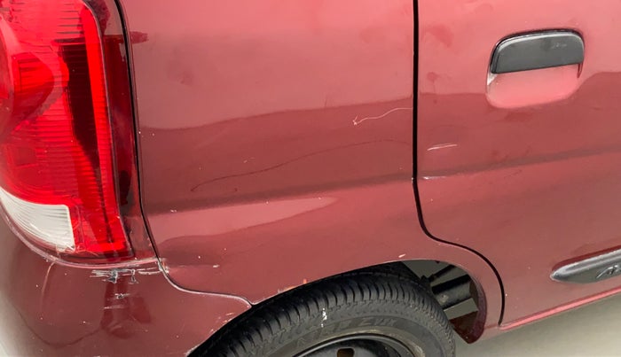 2011 Maruti Alto K10 VXI, Petrol, Manual, 16,237 km, Right quarter panel - Minor scratches