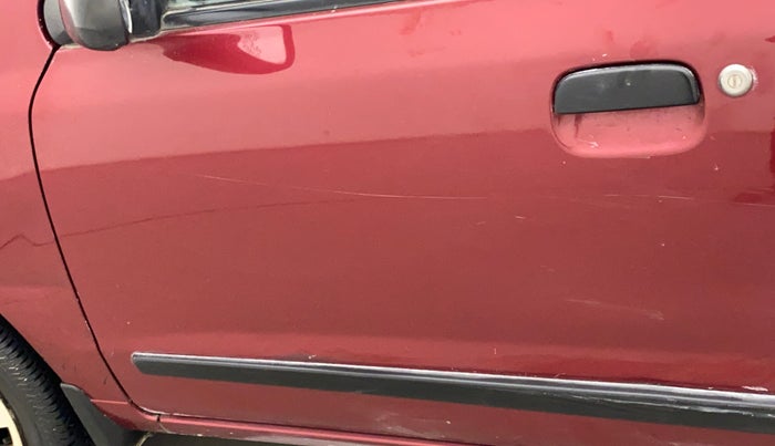 2011 Maruti Alto K10 VXI, Petrol, Manual, 16,237 km, Front passenger door - Minor scratches