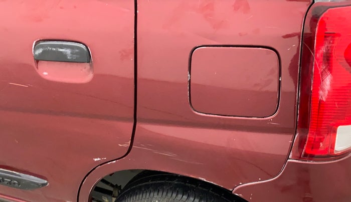 2011 Maruti Alto K10 VXI, Petrol, Manual, 16,237 km, Left quarter panel - Minor scratches