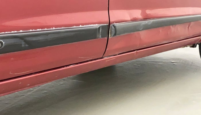 2011 Maruti Alto K10 VXI, Petrol, Manual, 16,237 km, Right running board - Slightly dented
