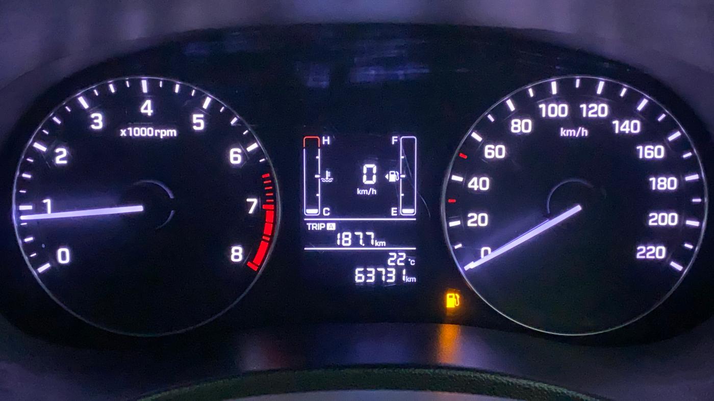 2016 Hyundai Creta SX PLUS 1.6 PETROL, Petrol, Manual, 63,975 km, Odometer Image