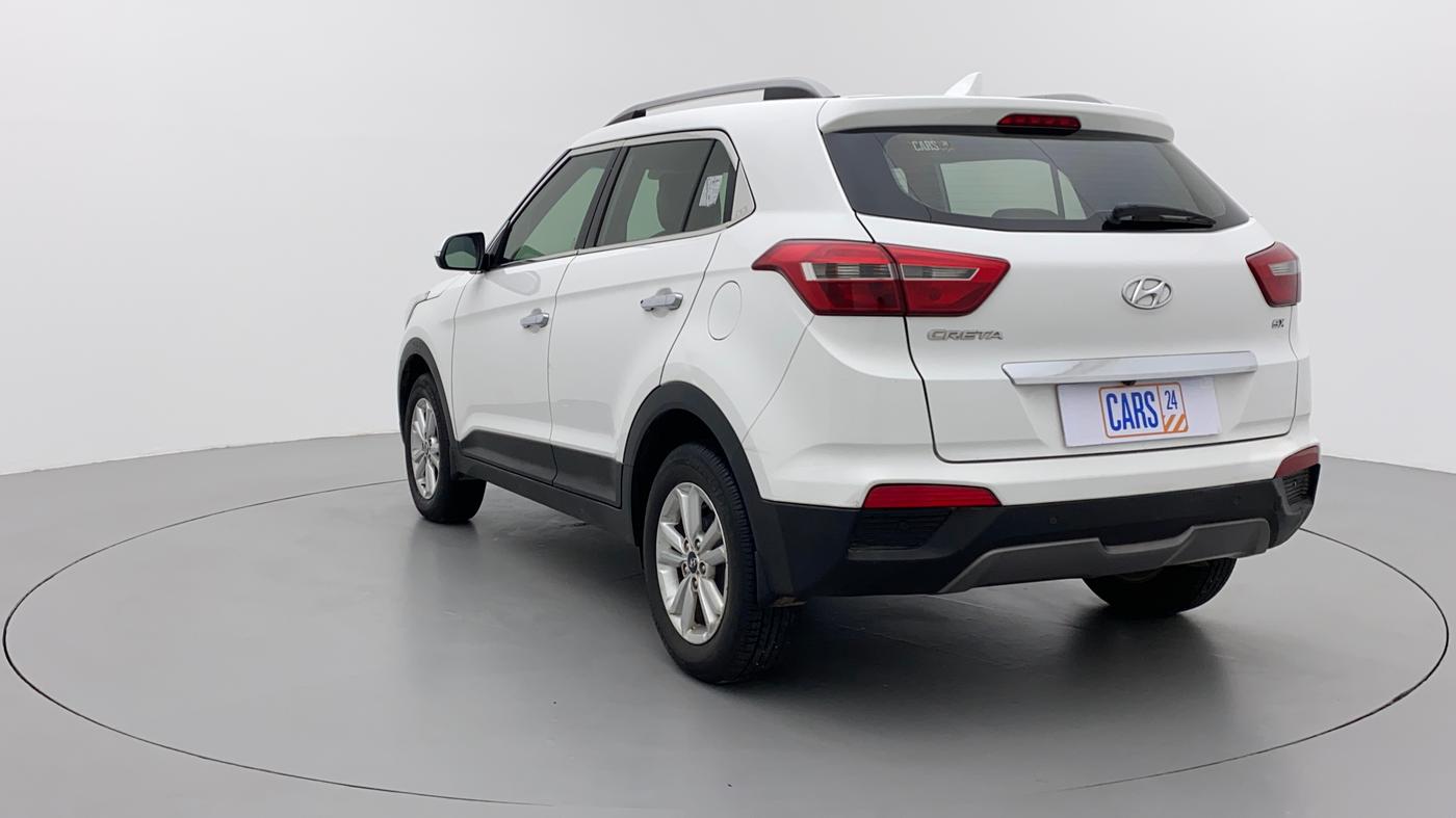 2016 Hyundai Creta SX PLUS 1.6 PETROL, Petrol, Manual, 63,975 km, Left Back Diagonal