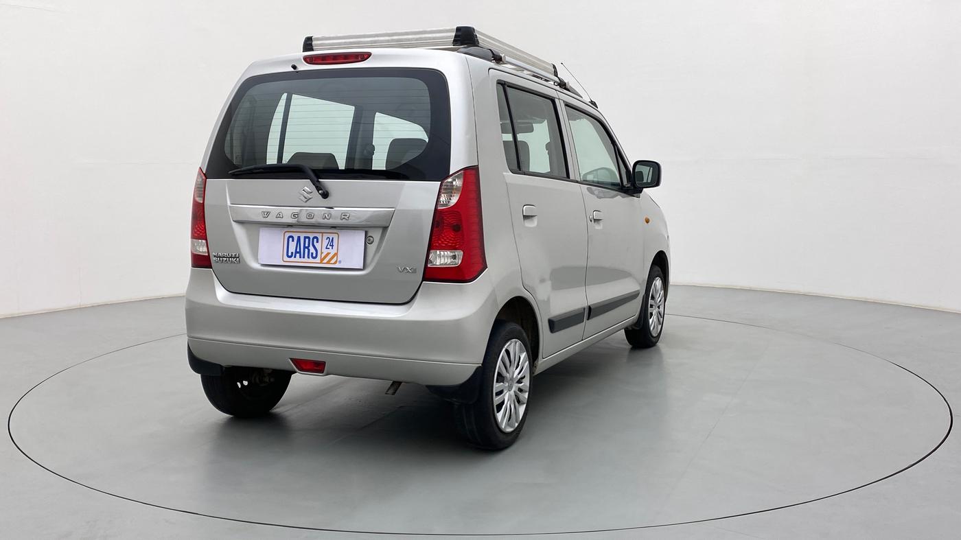 2016 Maruti Wagon R 1.0 VXI, Petrol, Manual, 57,421 km, Right Back Diagonal