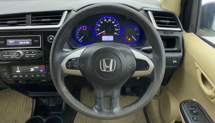 2018 Honda Brio S(O) MT, Petrol, Manual, 47,877 km, Steering Wheel Close Up